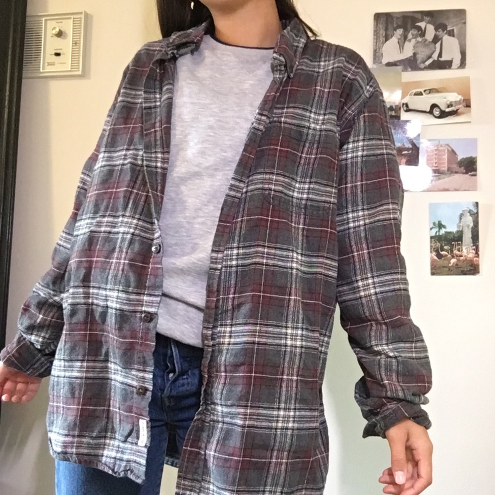 Vintage  oversized flannel🍂🍁